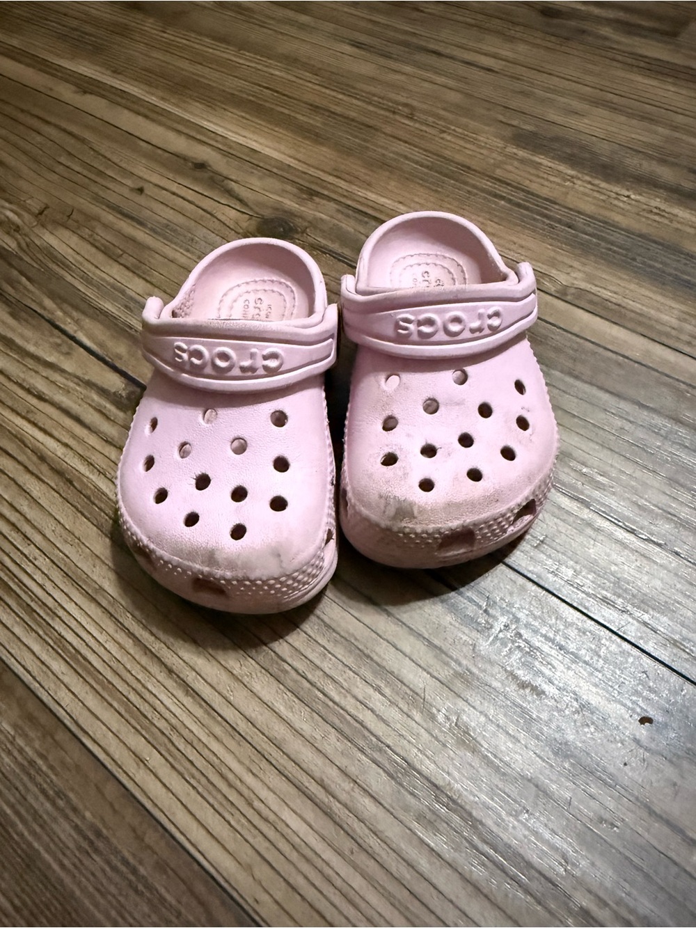 CROCS Kids Classic Clog in Light Pink
